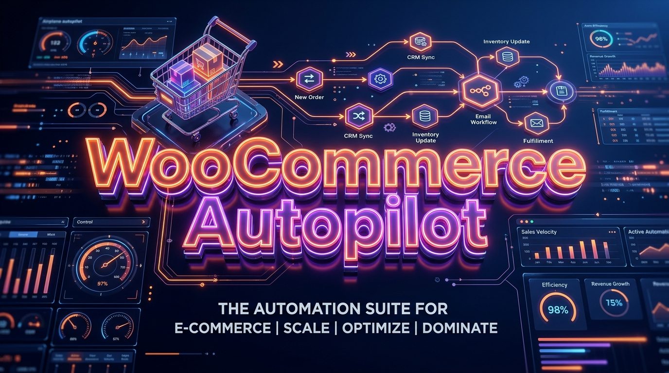 WooCommerce Autopilot: أتمتة إضافة المنتجات بضغطة زر (N8N Workflow)