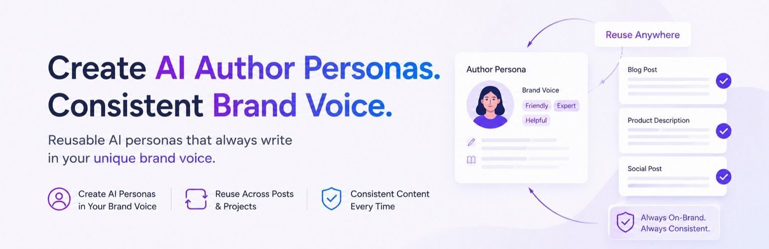 AI Author Personas